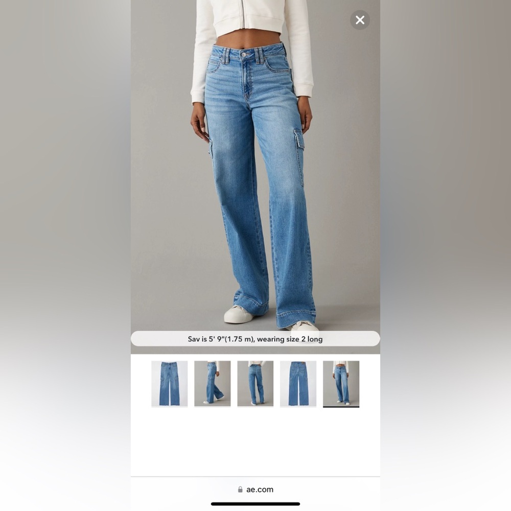NWT american eagle cargo jeans